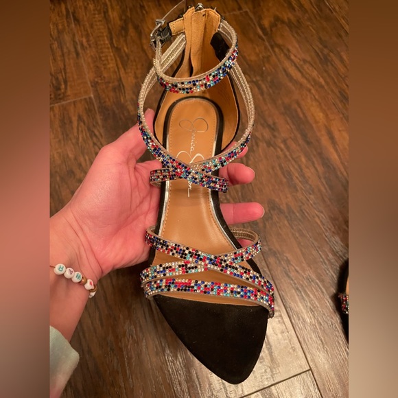 🦋Jessica Simpson Wylane Heels, Size 7.5M - Picture 4 of 7